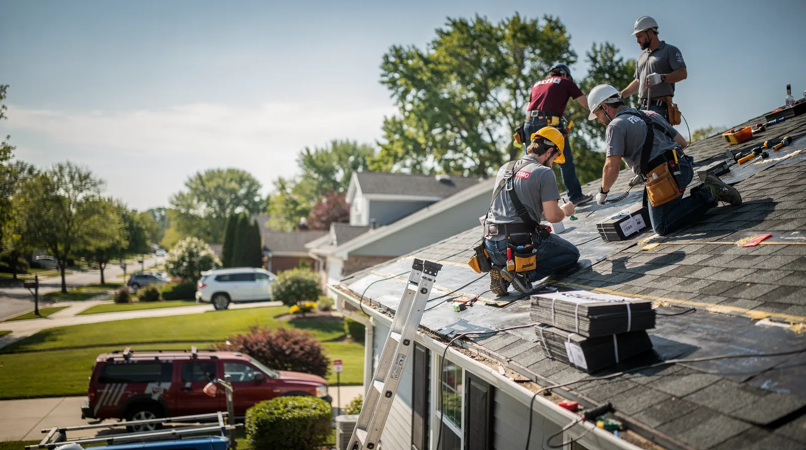 Roof Repair in Climbing Hill, IA around you